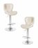 Набор 2 шт Стул барный DOBRIN BARNY, кремовый