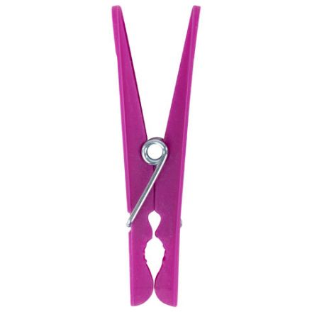 Прищепки бельевые 6,8 см, КОМПЛЕКТ 20 штук, пластик, ассорти, PRIMILA (ПРИМИЛА) COMPACT, 700520