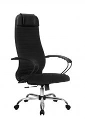 Кресло Метта комплект 27 черное, хром Кресло Метта комплект 27 черное, хром