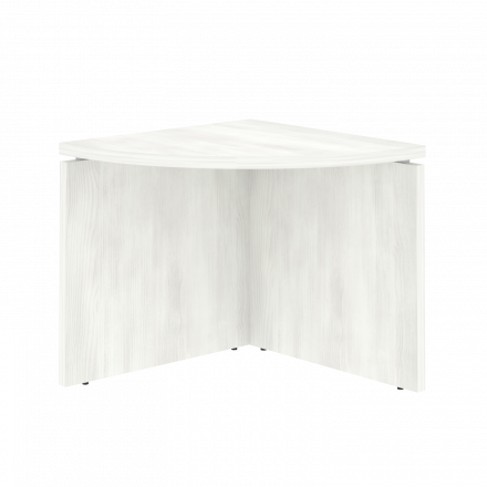 Yalta Элемент наборного стола переговорного LT.SPU (R) Снежная патина 800*800*750