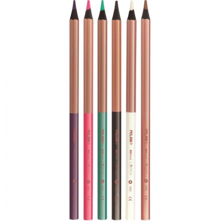 Карандаши цветные Milan Copper, 6 цв., 713206