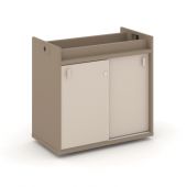 Estetica Тумба опорная - Купе ES.TON-3 Латте/Капучино/Латте металл 750*406*725