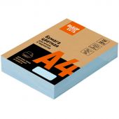 Бумага цветная ProMEGA jet (А4,160г, голубая пастель) 250л/уп