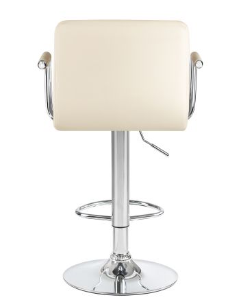 Стул барный DOBRIN KRUGER ARM, кремовый