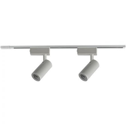 Светильник светодиодный (Кмп.из 2 трек на шинопроводе)Бел,2х10Вт,4000К,IP20 Светильник светодиодный (Кмп.из 2 трек на шинопроводе)Бел,2х10Вт,4000К,IP20