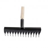 Грабли классические усиленные 14 витых зубьев деревянный черенок Грабли классические усиленные 14 витых зубьев деревянный черенок