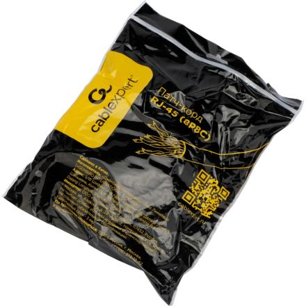 Патч-корд LSZH UTP Cablexpert кат.5e, 5м, литой, многожильный (серый)