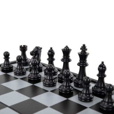 Шахматы, шашки, нарды "3 в 1", магнитные ХИТ, доска 32х32 см, ЗОЛОТАЯ СКАЗКА, 665764