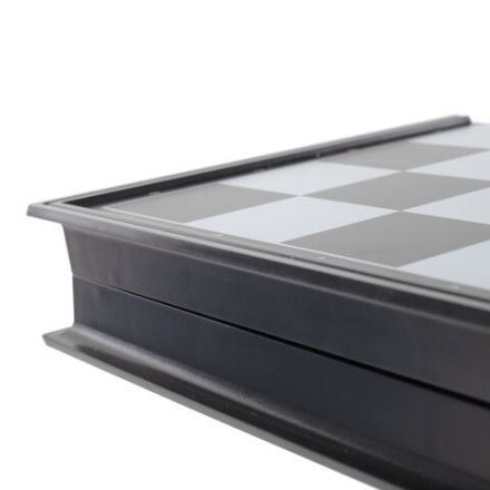 Шахматы, шашки, нарды "3 в 1", магнитные ХИТ, доска 32х32 см, ЗОЛОТАЯ СКАЗКА, 665764