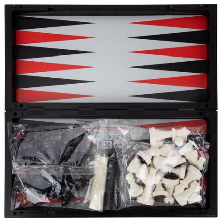 Шахматы, шашки, нарды "3 в 1", магнитные ХИТ, доска 32х32 см, ЗОЛОТАЯ СКАЗКА, 665764