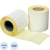 Термоэтикетки ТОП 50х25, 400 шт/рул, вт. 25