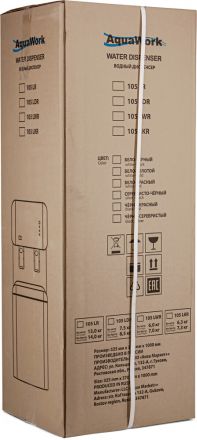 Кулер для воды Aqua Work 105-LR бело-черный Кулер для воды Aqua Work 105-LR бело-черный