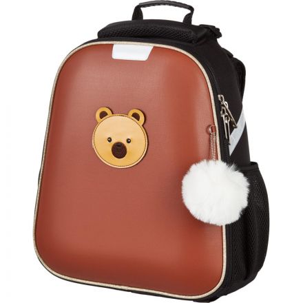 Ранец Комус Класс Мордочки Мишка, 2 отд., эргоном. спинка