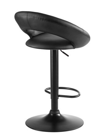 Стул барный DOBRIN MIRA BLACK, чёрный