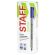 Ручка шариковая масляная STAFF "EVERYDAY" OBP-290, СИНЯЯ, трехгранная, узел 0,7 мм, линия письма 0,35 мм, 142996