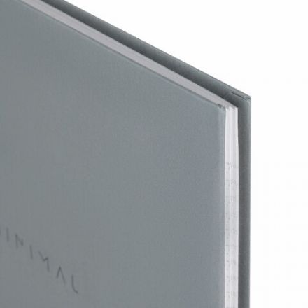 Блокнот БОЛЬШОЙ ФОРМАТ 200х290 мм, А4, 80 л., твердый, клетка, BRAUBERG "Minimal", серый, 116433 Блокнот БОЛЬШОЙ ФОРМАТ 200х290 мм, А4, 80 л., твердый, клетка, BRAUBERG "Minimal", серый, 116433