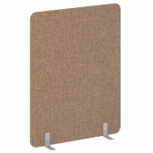 R-line soft Перегородки на металлических опорах на фетровых подпятниках AP.F-140-180 Romeo 03/Серый металл 1400*18*1800