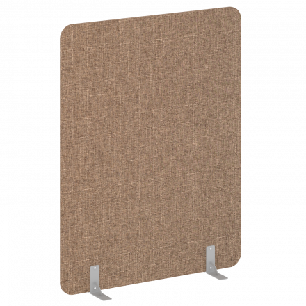 R-line soft Перегородки на металлических опорах на фетровых подпятниках AP.F-140-180 Romeo 03/Серый металл 1400*18*1800