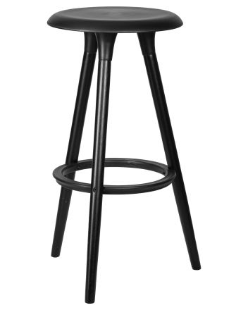 Табурет барный DOBRIN ROYCE BLACK, чёрный (B-03)