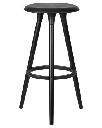 Табурет барный DOBRIN ROYCE BLACK, чёрный (B-03)