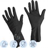 Перчатки защитные латекс,черный Manipula КЩС-2 (L-U-032/CG-943) р.7-7,5 Перчатки защитные латекс,черный Manipula КЩС-2 (L-U-032/CG-943) р.7-7,5