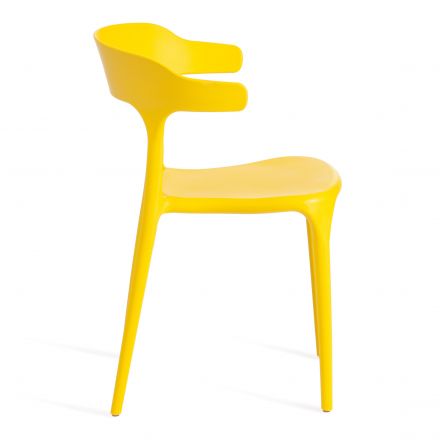 Стул Tetchair TON (mod. PC33) пластик, 49 x 52 x 74 см, Yellow (Желтый) 11