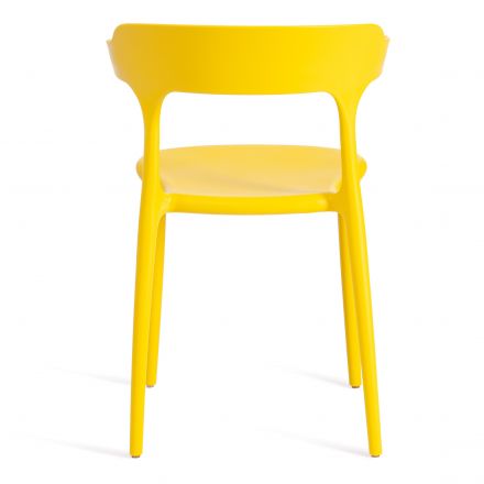 Стул Tetchair TON (mod. PC33) пластик, 49 x 52 x 74 см, Yellow (Желтый) 11