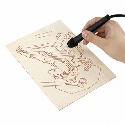 Заготовки деревянные для выжигания "Кубический мир", 5 шт., 10 рисунков, 15х21 см, BRAUBERG HOBBY, 665309