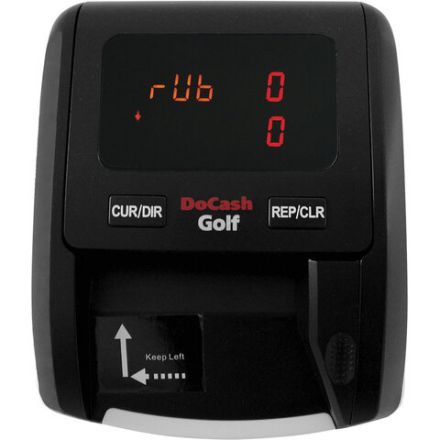 Детектор банкнот DOCASH GOLF, автоматический, ИК, МАГНИТНАЯ, АНТИСТОКС детекция, АКБ, 12399 Детектор банкнот DOCASH GOLF, автоматический, ИК, МАГНИТНАЯ, АНТИСТОКС детекция, АКБ, 12399
