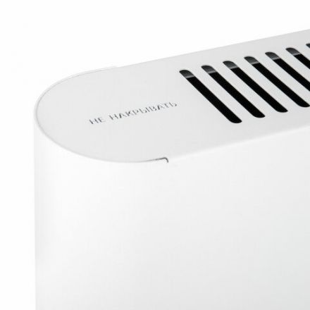 Обогреватель-конвектор SONNEN ONYX-2000.1, 2000 Вт, Х-образный нагревательный элемент, белый, сделано в России, 457630