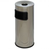 Урна с емкостью для пепла (30 л, нержавеющая сталь, хром) Урна с емкостью для пепла (30 л, нержавеющая сталь, хром)