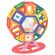 Магнитный конструктор MEGA MAGNETIC BLOCKS-79, с колесной базой и каруселью, BRAUBERG KIDS, 663848 Магнитный конструктор MEGA MAGNETIC BLOCKS-79, с колесной базой и каруселью, BRAUBERG KIDS, 663848