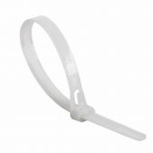 Стяжка (хомут) 300 мм х 7.5 мм, 100 шт, нейл., м/раз.,Rexant, бел, 07-0309