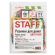 Резинки банковские универсальные диаметром 80 мм, STAFF 100 г, цветные, натуральный каучук, 440151