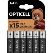 Батарейка OPTICELL Basic AA 6шт/уп