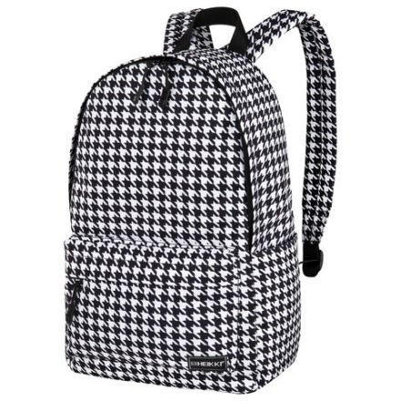 Рюкзак HEIKKI POSITIVE (ХЕЙКИ) универсальный, карман-антивор, "Houndstooth", 42х28х14 см, 273857