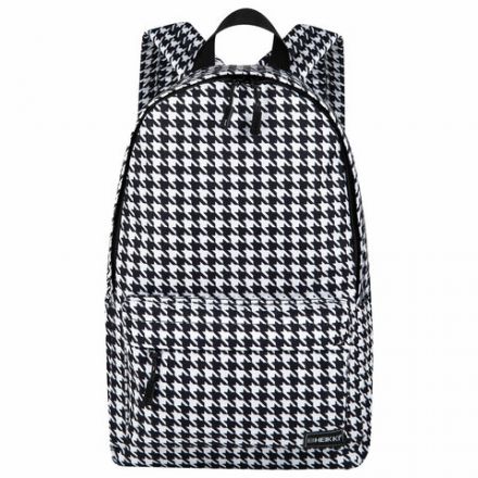 Рюкзак HEIKKI POSITIVE (ХЕЙКИ) универсальный, карман-антивор, "Houndstooth", 42х28х14 см, 273857