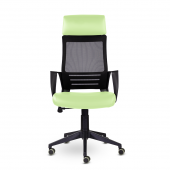 Кресло М-811 Альт/Alt blackPL Ср S-0406 (фисташковый)