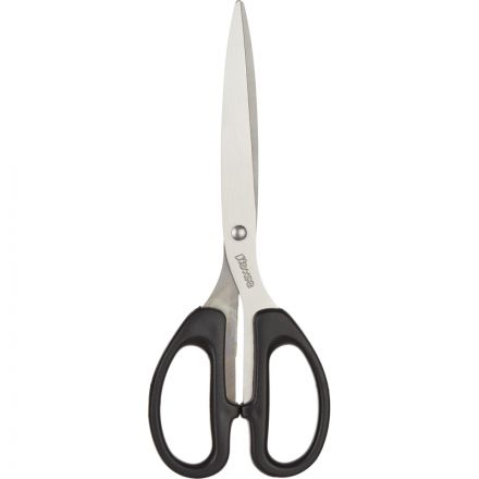 Ножницы КОМУС 210 мм с пластик. эллиптическими ручками, цвет черный