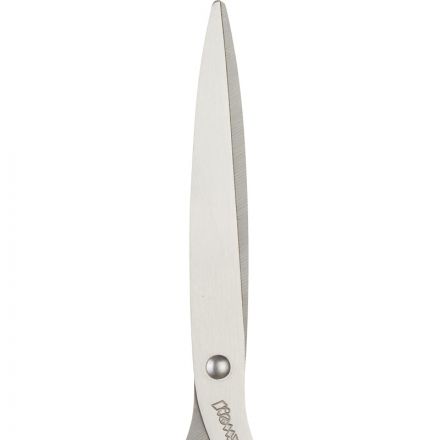 Ножницы КОМУС 210 мм с пластик. эллиптическими ручками, цвет черный