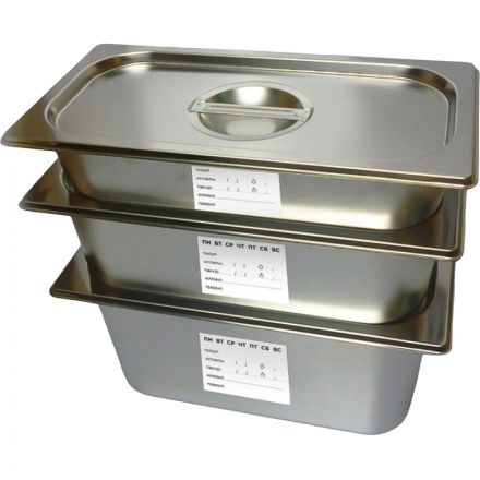 Этикетки самоклеящиеся Promega label (Комус) Маркировка полуфабрикатов 66х46 мм 18 штук на листе белые (20 листов в упаковке)