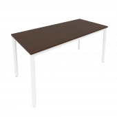 Slim Стол письменный на металлокаркасе С.СП-6 Венге/Белый металл 1580*720*750