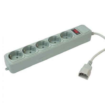 Сетевой фильтр PC Pet AP01006-E-G 1.8м (5 розеток) серый (пакет ПЭ) Сетевой фильтр PC Pet AP01006-E-G 1.8м (5 розеток) серый (пакет ПЭ)