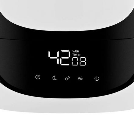 Увлажнитель воздуха KITFORT КТ-2878, объем бака 4,8 л, 25 Вт, арома-контейнер, гигрометр, белый Увлажнитель воздуха KITFORT КТ-2878, объем бака 4,8 л, 25 Вт, арома-контейнер, гигрометр, белый