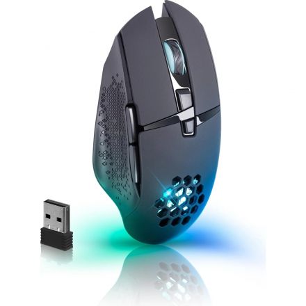 Мышь компьютерная Defender Glory GM-514 черн,LED,7D,400мАч,3200dpi (52514)