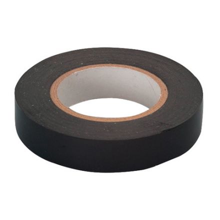 Изолента ПВХ 19 мм х 20 м, СИБРТЕХ,130 мкм, цвет – черный, 88794