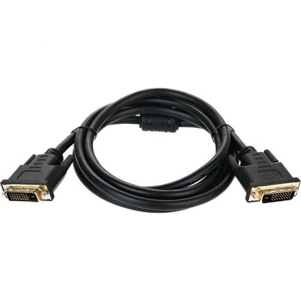 Кабель DVI-D--DVI-D Dual link 25M/25M, 1.8м Telecom <TCG441D-1.8M