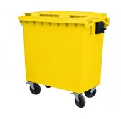 Мусорный контейнер на колёсах (770 л) синий