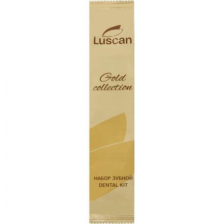 Набор зубной Luscan Gold Collection, ПЭ, 300 шт/наб