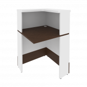 Style Угловой модуль правый Л.УМ-1 (R) Венге/Белый 736*736*1156 Style Угловой модуль правый Л.УМ-1 (R) Венге/Белый 736*736*1156